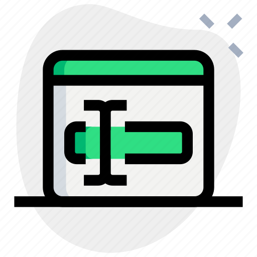 Landing, page, text, edited icon - Download on Iconfinder
