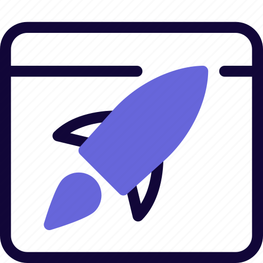 Landing, page, rocket, web icon - Download on Iconfinder