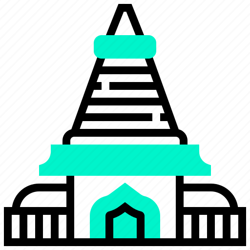 Building, doi, landmark, suthep, thai icon - Download on Iconfinder
