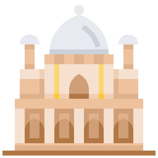 Building, humayun, landmark, tomb icon - Free download