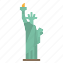 america, landmark, liberty, statue, usa