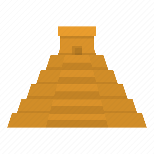 Chichen, itza, landmark, mexico, pyramid icon - Download on Iconfinder