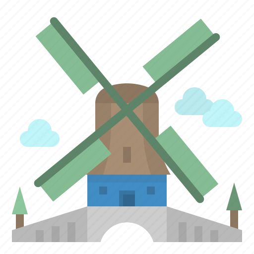 Ecologic, energy, eolical, netherlands, windmill icon - Download on Iconfinder