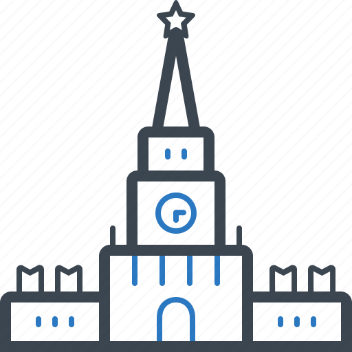 Kremlin, landmark, monuments, palace icon - Download on Iconfinder