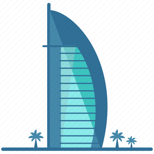 Al, arab, arabia, burj, dubai, landmarks icon - Download on Iconfinder