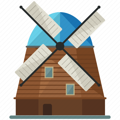 Dutch, energy, holland, landmark, netherlands, windmill icon - Download on Iconfinder