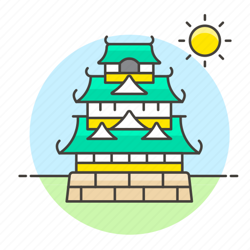 Architecture, castle, construction, fortress, japan, japanese, landmarks icon - Download on Iconfinder