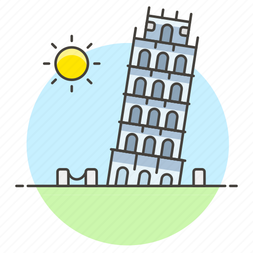 Architecture, italy, landmarks, leaning, monument, national, pisa icon - Download on Iconfinder