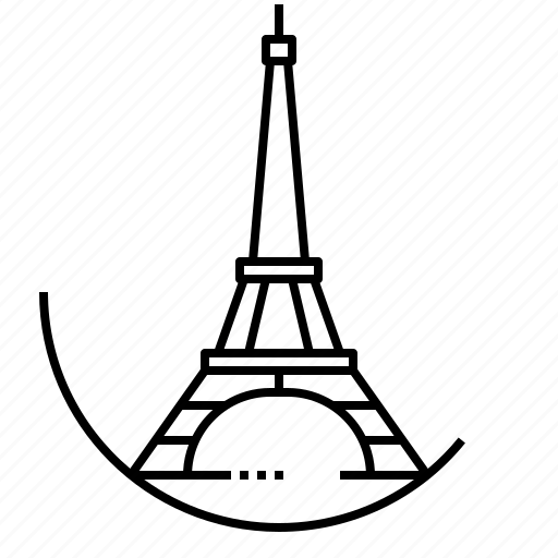 Building, eiffel, landmark, paris, tower icon - Download on Iconfinder