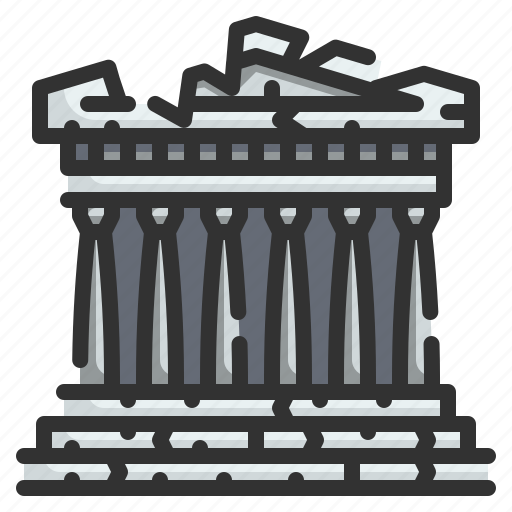 Acropolis, athens, building, europe, greece, landmark, place icon - Download on Iconfinder