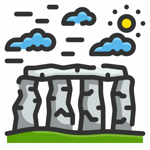 Architectonic, england, landmark, monuments, stonehenge, travel, wiltshire icon - Download on Iconfinder