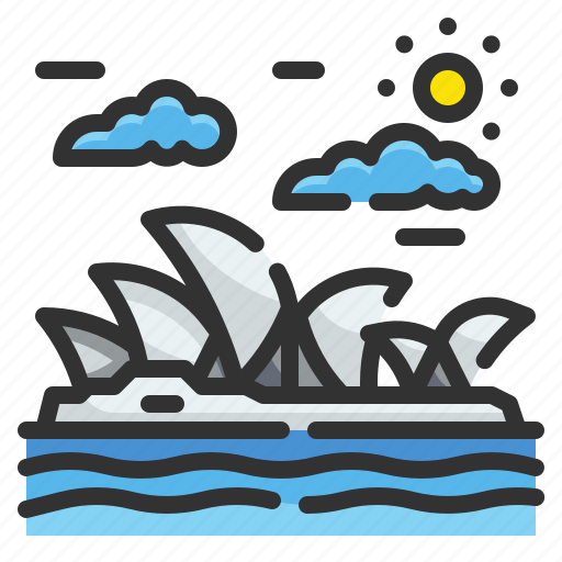 Architectonic, australia, house, landmark, opera, sydney icon - Download on Iconfinder