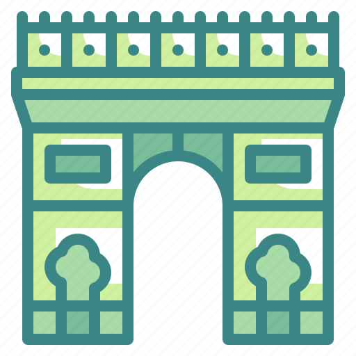 Arc, arc de triomphe, europe, france, landmark, paris, triomphe icon - Download on Iconfinder