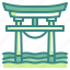 architectonic, asia, gate, japan, landmark, shinto, torii 