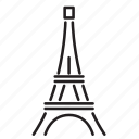 city, eiffel tower, france, landmark, paris, tourism, tower