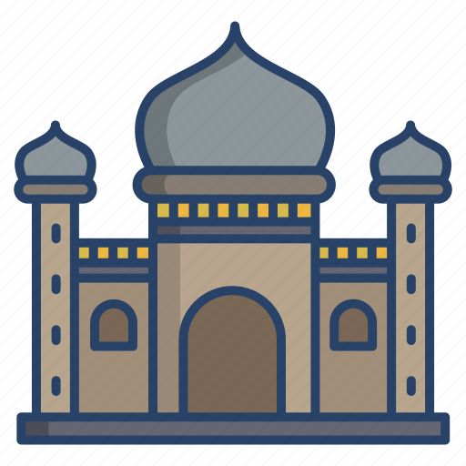 Blue, mosque icon - Download on Iconfinder on Iconfinder