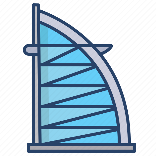 Burj, al, arab icon - Download on Iconfinder on Iconfinder