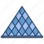 louvre, pyramid 