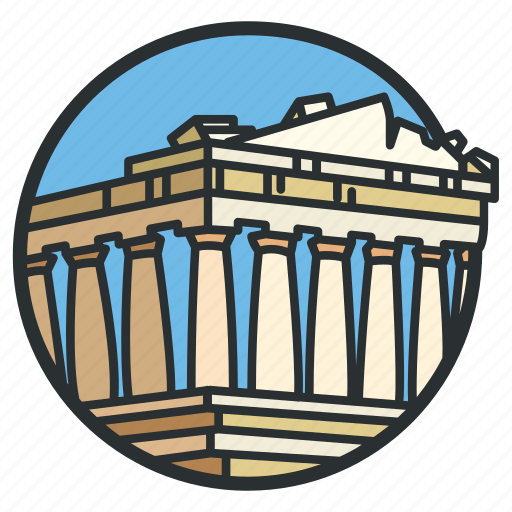 Acropolis, akropolis, ancient, athens, citadel, greek, landmark icon - Download on Iconfinder