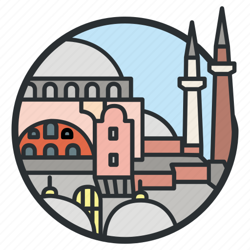 Ayasofya, basilica, constantinople, hagia, istanbul, mosque, sophia icon - Download on Iconfinder
