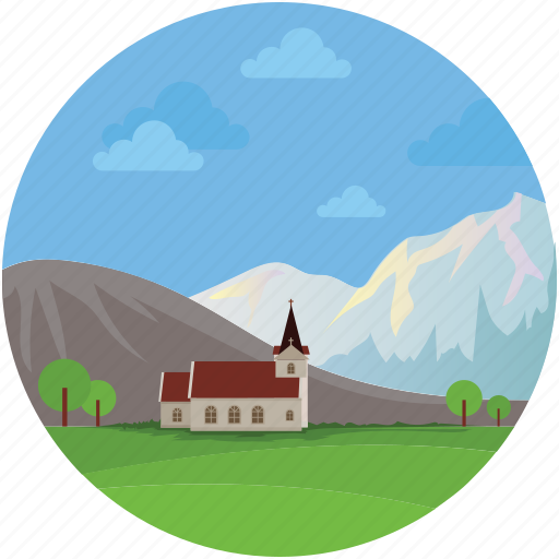 Hills, home, landforms, landscape, mountains, nature, trees icon - Download on Iconfinder