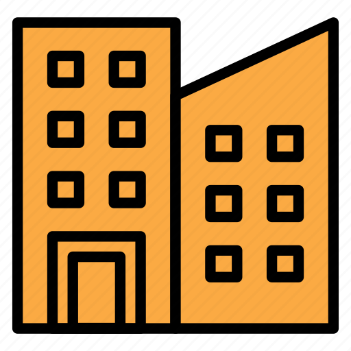Apartment, buildings, flats, house, property icon - Download on Iconfinder
