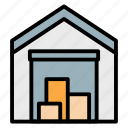 buildings, depot, garage, storage, warehouse