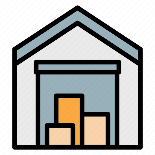 Buildings, depot, garage, storage, warehouse icon - Download on Iconfinder