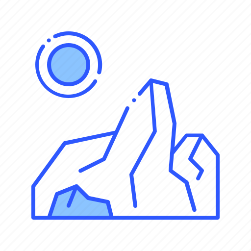 Heavy, landscape, nature, rock, stone icon - Download on Iconfinder