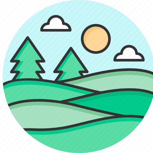 Plains, plain, landscape, nature, scenery icon - Download on Iconfinder