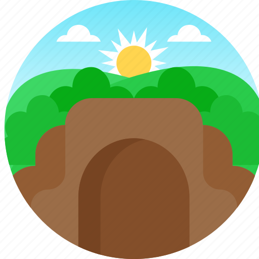 Cave, shelter, winter, snow, landscape, weather icon - Download on Iconfinder