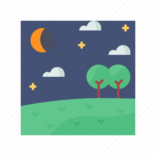 Astronomy, eclipse, moon, nature, weather icon - Download on Iconfinder
