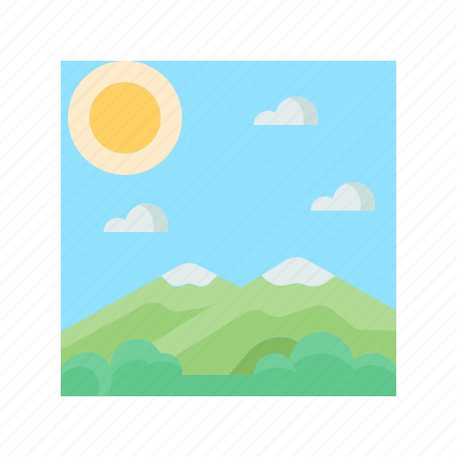Hiking, landscape, mountain, nature, travel icon - Download on Iconfinder