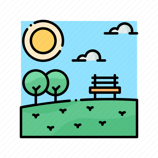 Landscape, nature, outdoor, park, summer icon - Download on Iconfinder