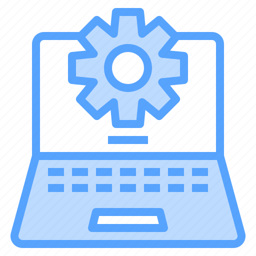 Computer, configuration, gear, laptop, tool icon - Download on Iconfinder