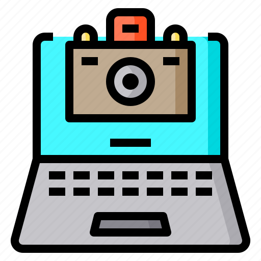 Camera, computer, gallery, laptop, picture icon - Download on Iconfinder