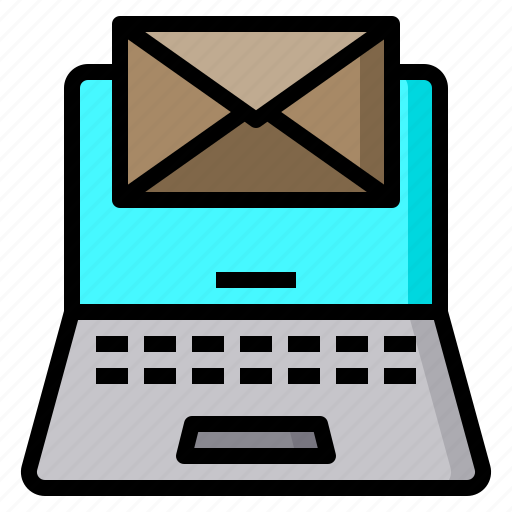Computer, e, envelope, laptop, letter, mail icon - Download on Iconfinder