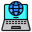 computer, global, internet, laptop, worldwide 