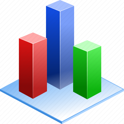 3d, graph, statistics, pie, chart, city, popularity icon - Download on Iconfinder