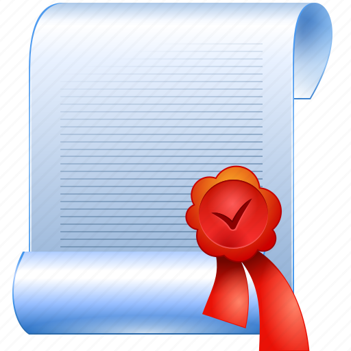 Verification, cert, certification, roll, scroll, instrument, writing icon - Download on Iconfinder