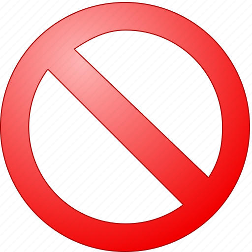 Ban, cancel, delete, embargo, entry, exit, interdict icon - Download on Iconfinder