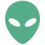alien, head, matryoshka, disguise, mask, cover, cloak, extraterrestrial, guise, visor, comer, newcomer, incomer, new-come, humanoid 