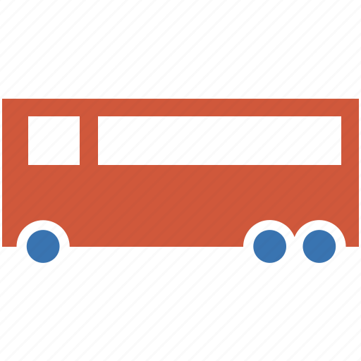 Bus, transportation, transport, omnibus, autobus, coach, commercial vehicle icon - Download on Iconfinder