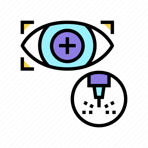 Eye, vision, laser, treatment, therapy, service icon - Download on Iconfinder