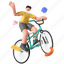 bicycle, cycling, cyclist, sports competition, sport, 3d character, game, athlete, hobby 