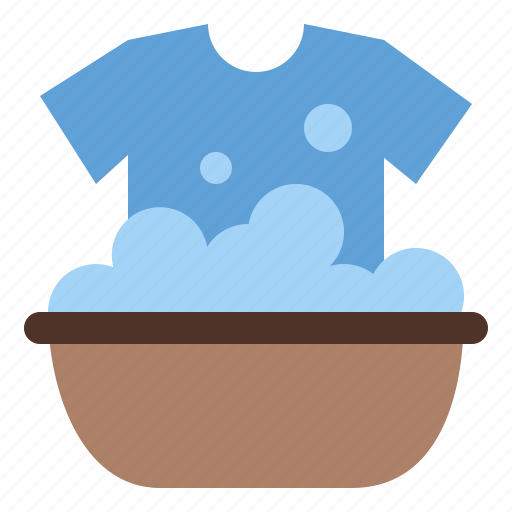 Bubble, laundry, rinse, shirt icon - Download on Iconfinder