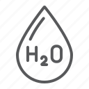 chemical, drop, formula, h2o, water