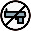 no, gun, forbidedn, prohibited, laundry