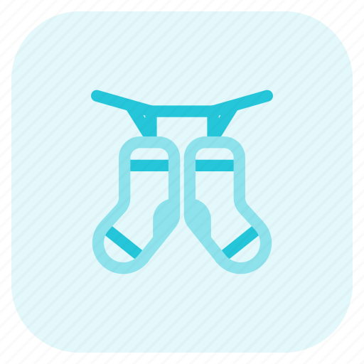 Drying, socks, laundry, clothes icon - Download on Iconfinder