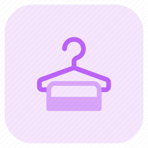 Hanger, laundry, towel, washing icon - Download on Iconfinder